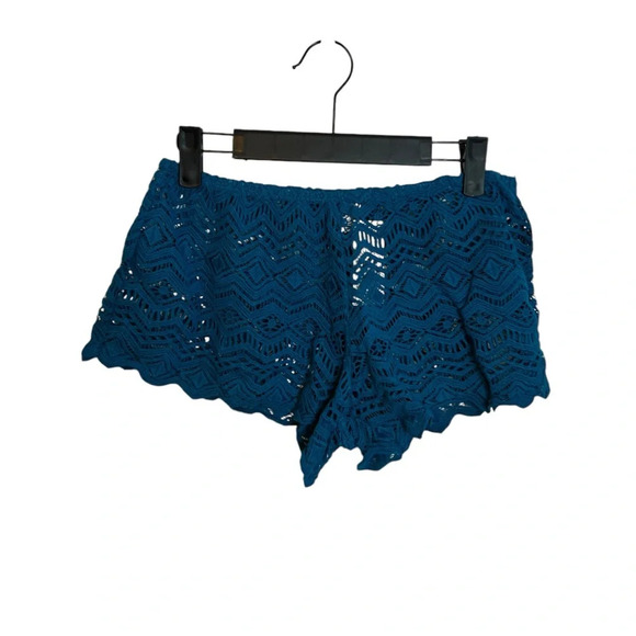 NWT Eberjey Teal Swim Cover Shorts - Picture 1 of 2